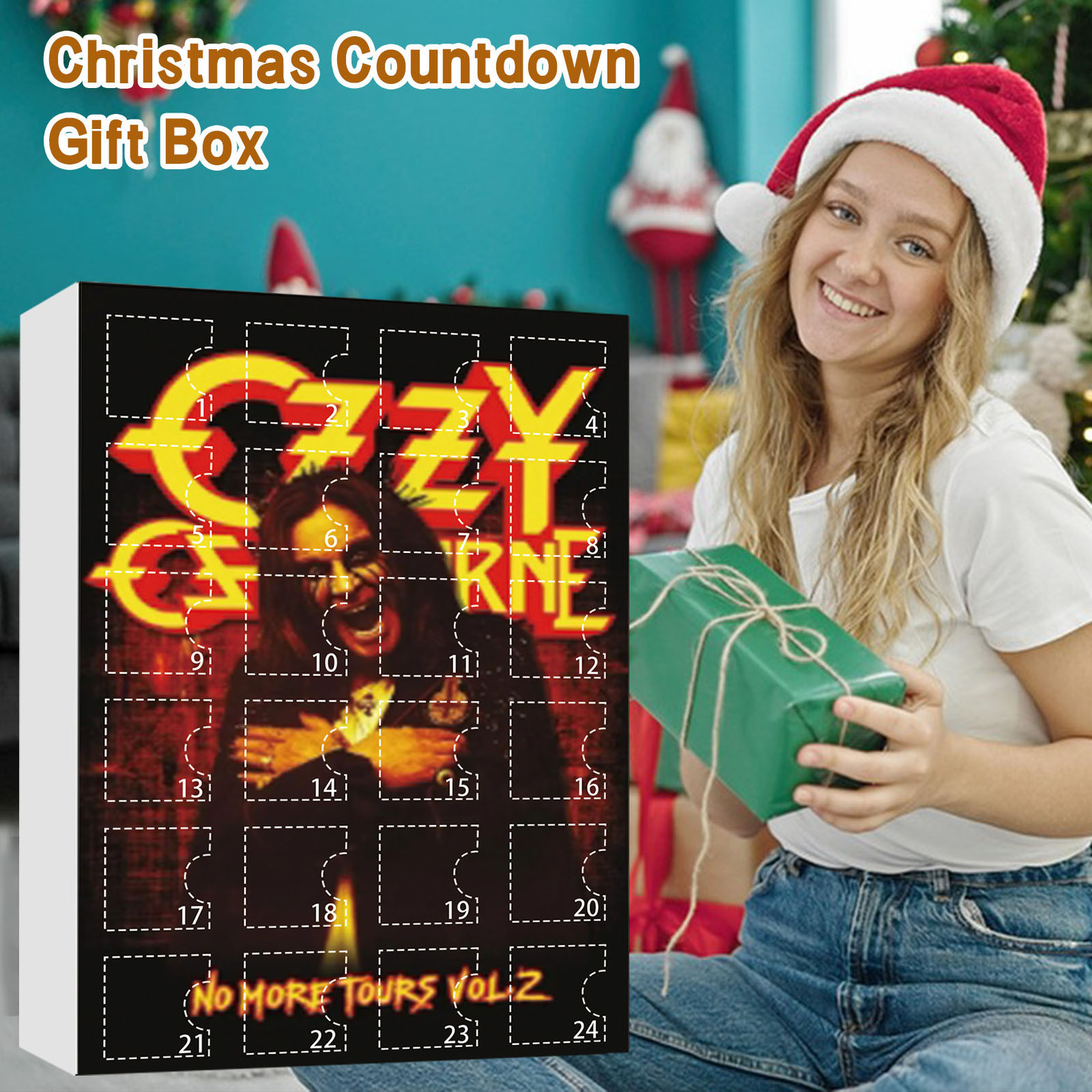 Christmas Gift Acrylic 24pcs A - Advent Calendar Gift reseña y precio