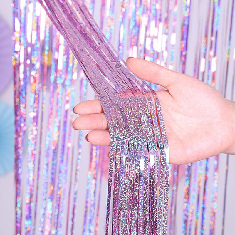 2M Glitter Pink Metallic Foil  - Tinsel Garland Decoration reseña y precio