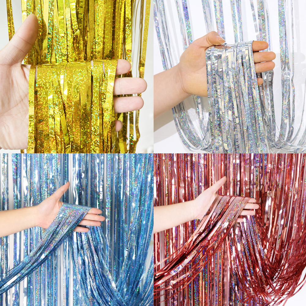 2M Glitter Pink Metallic Foil  - Tinsel Garland Decoration reseña y precio