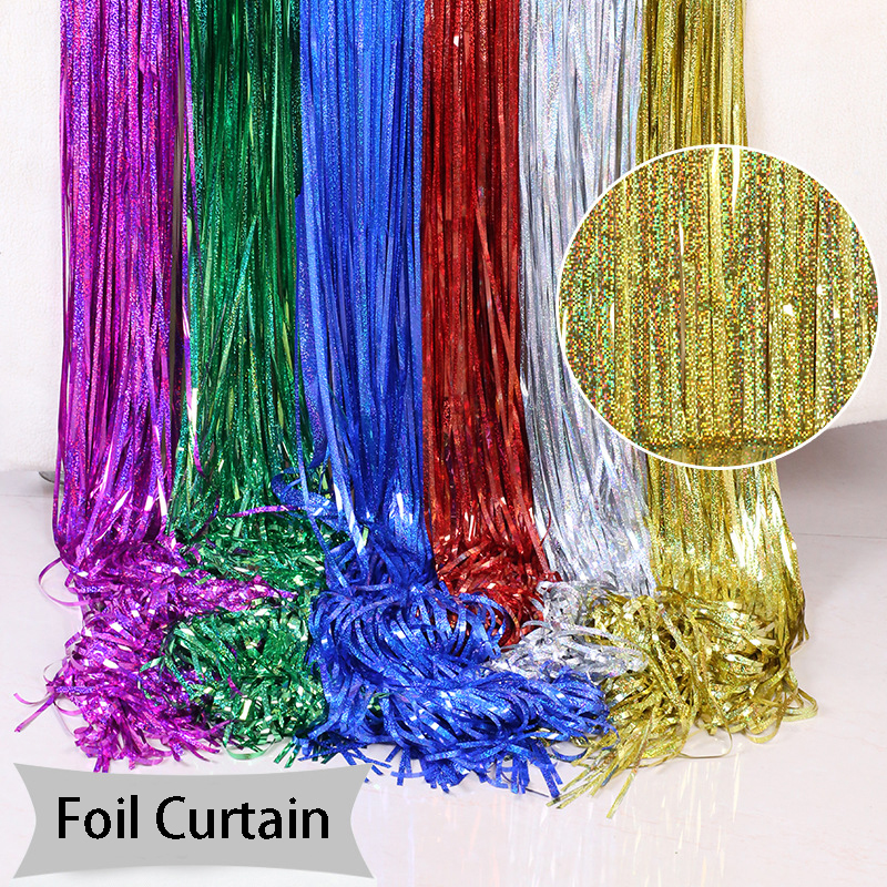 2M Glitter Pink Metallic Foil  - Tinsel Garland Decoration reseña y precio