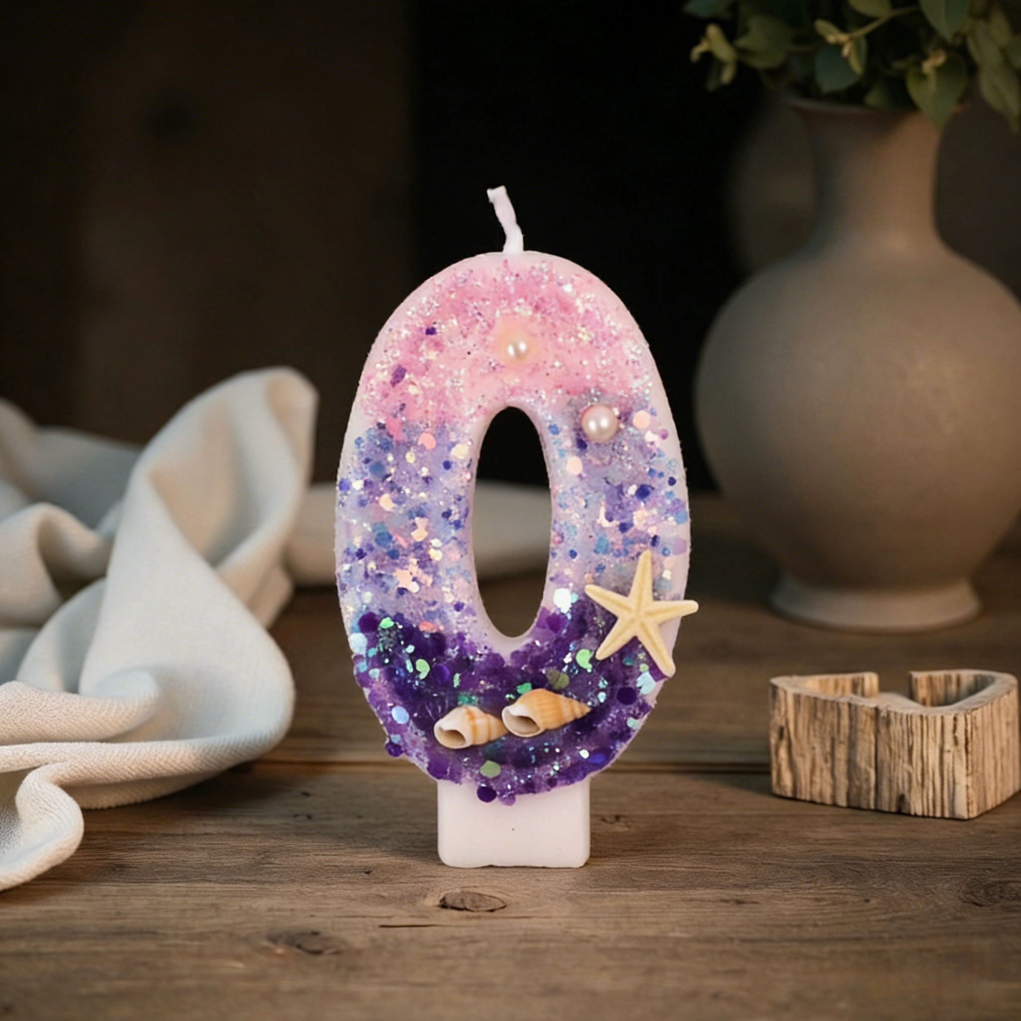 Three Color Gradient Mermaid 0 - Holiday Candle Set reseña y precio