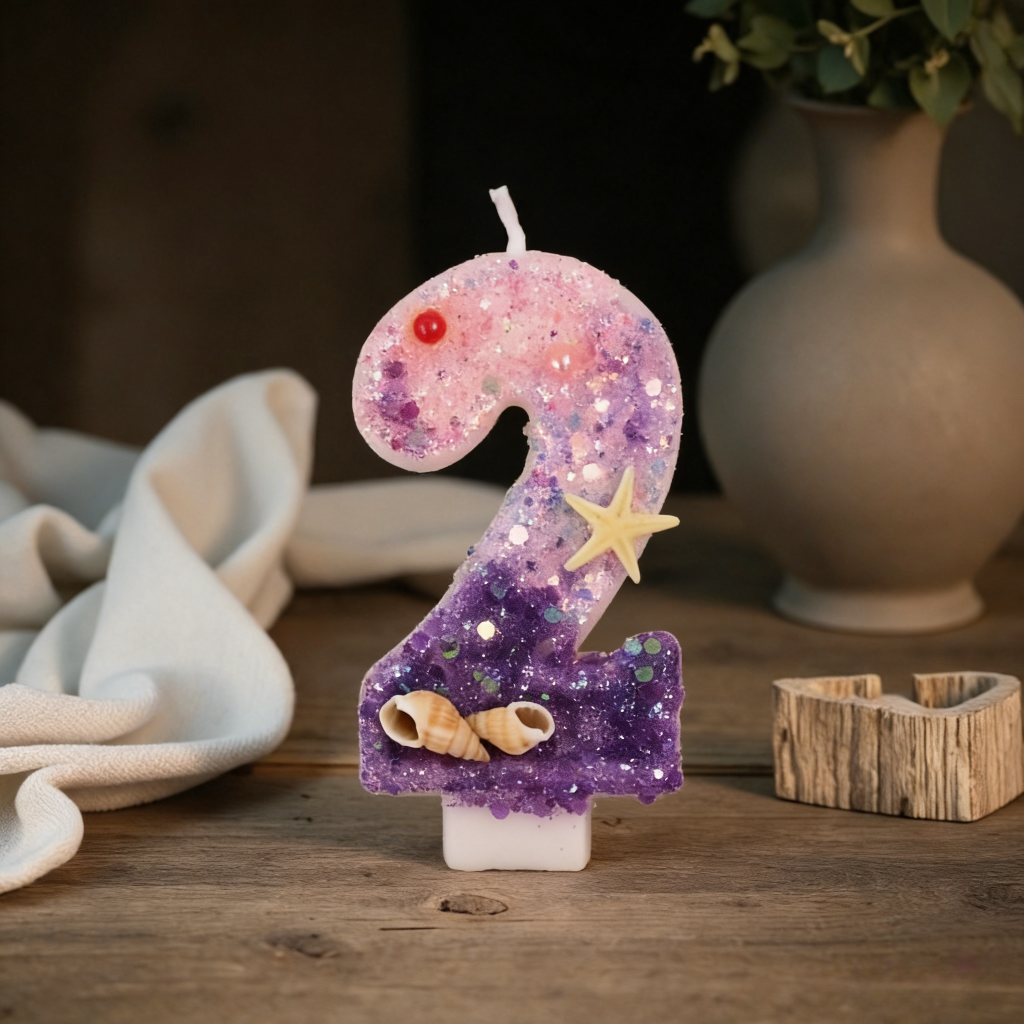 Three Color Gradient Mermaid 0 - Holiday Candle Set reseña y precio