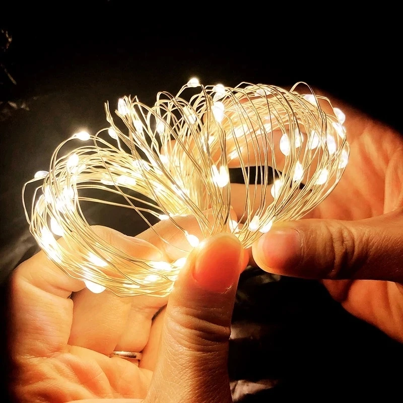 Copper Wire USB LED String Lig - Led Fairy String Lights reseña y precio