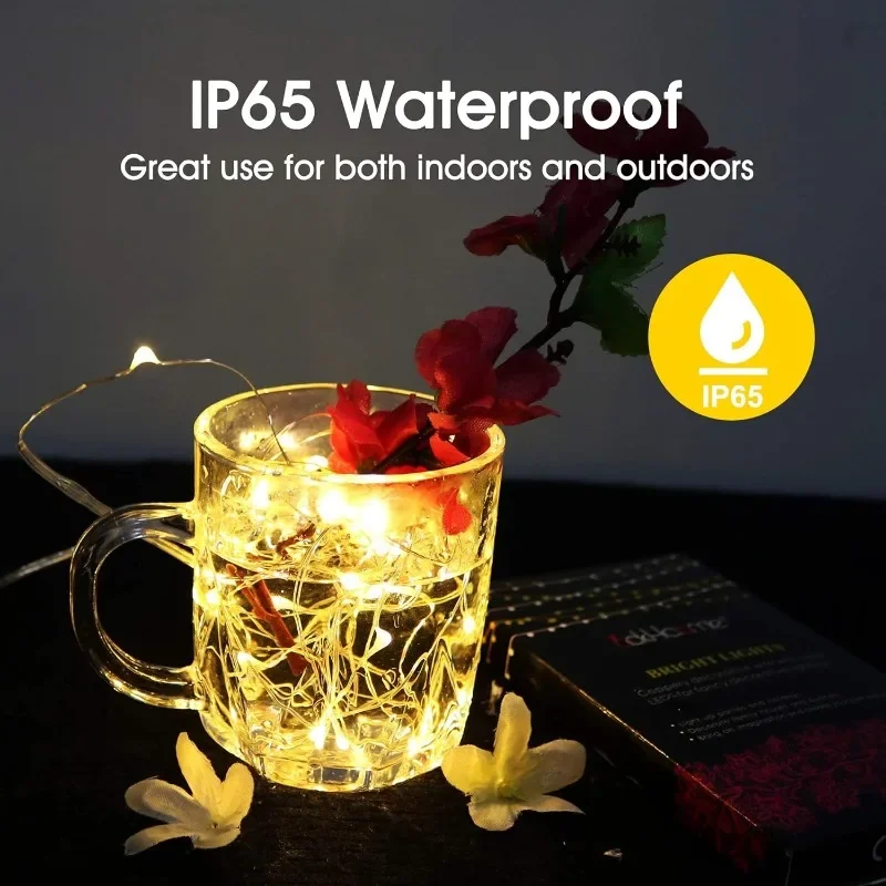 Copper Wire USB LED String Lig - Led Fairy String Lights reseña y precio
