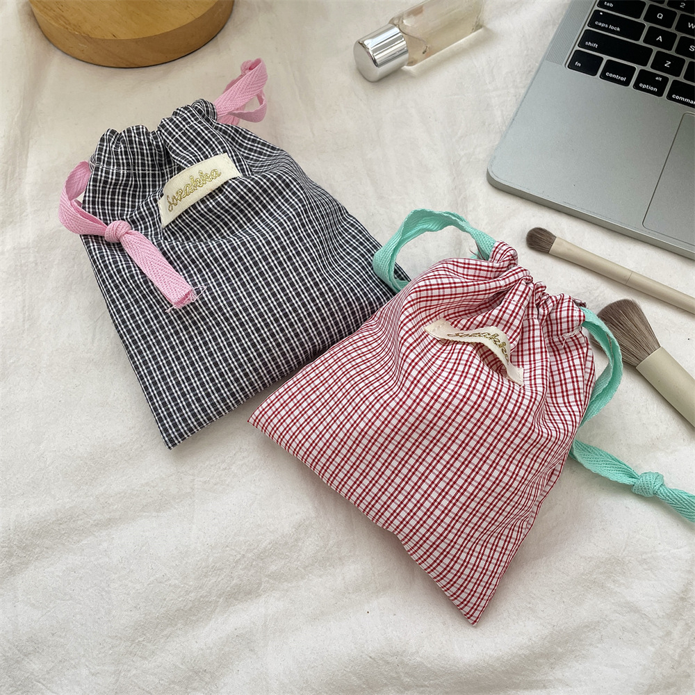 New Plaid Storage Drawstring B - Christmas Throw Blanket reseña y precio