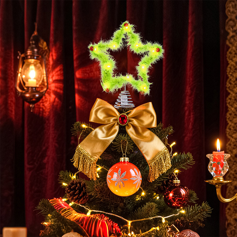 Plush Five-pointed Star Twisty - Star Tree Topper reseña y precio