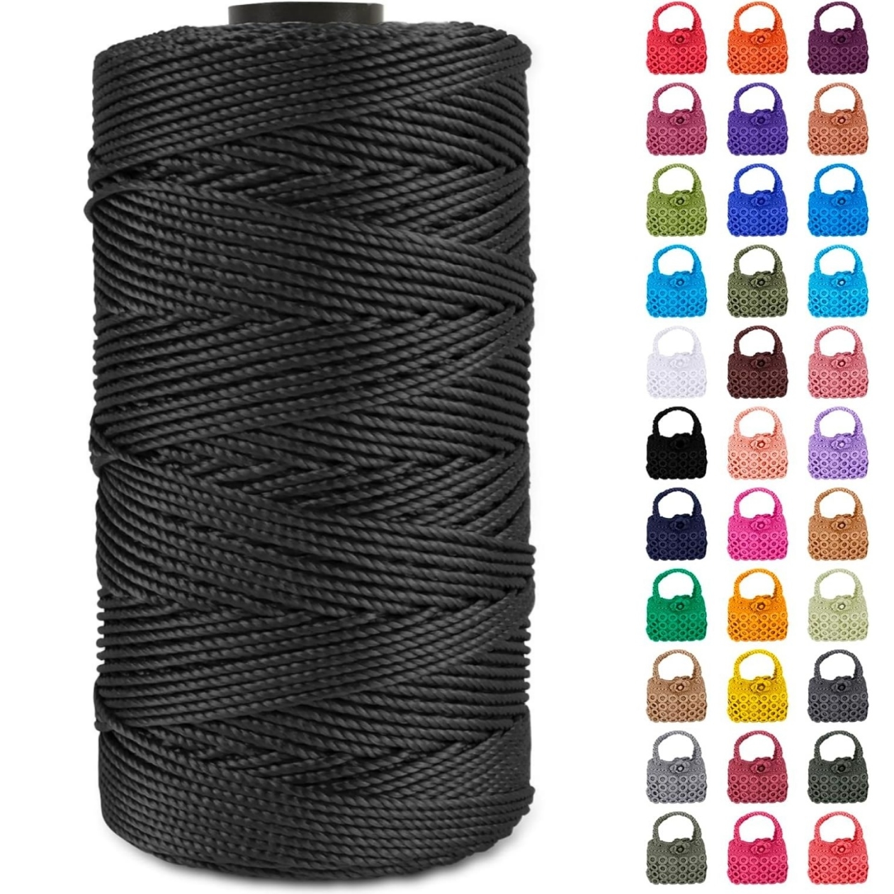 1Pcs 200m Crochet Yarn DIY Cra - Santa Hat Plush reseña y precio