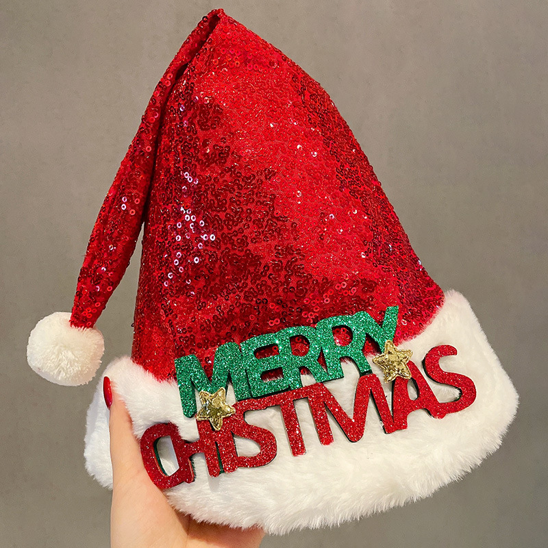2025 Cute Christmas Hat Childr - Santa Hat Plush reseña y precio