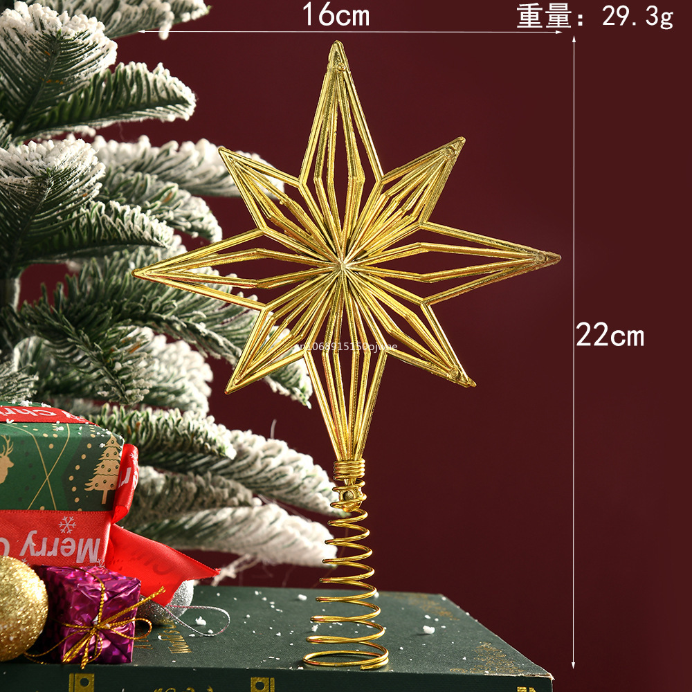1pc Christmas Tree Topper Chri - Star Tree Topper reseña y precio