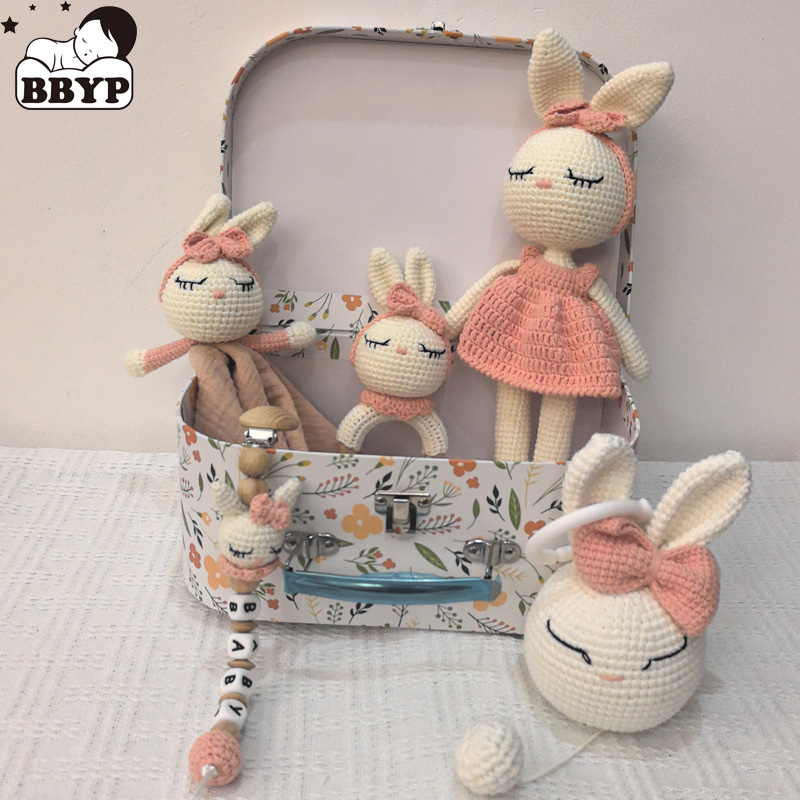 1 Set Baby Stuffed Animal Doll - Gift Box Wrap Set reseña y precio