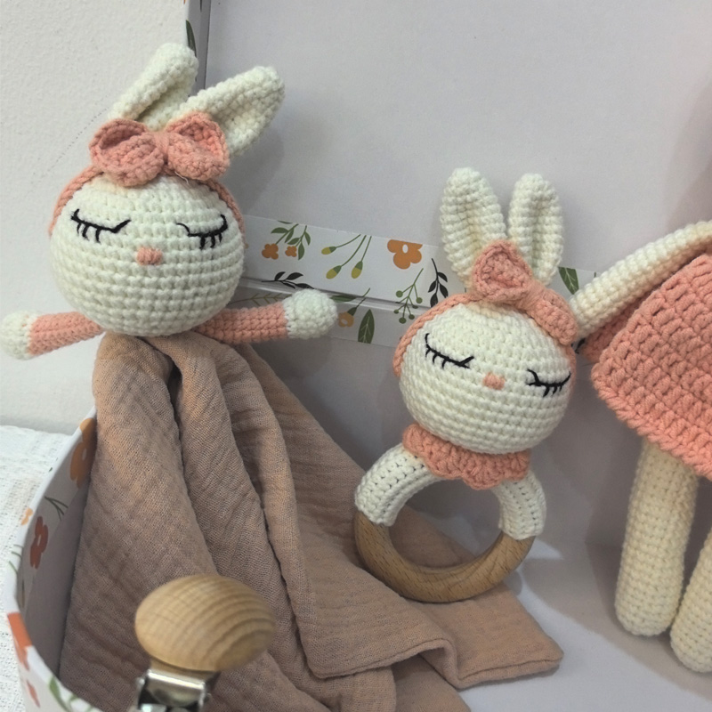 1 Set Baby Stuffed Animal Doll - Gift Box Wrap Set reseña y precio