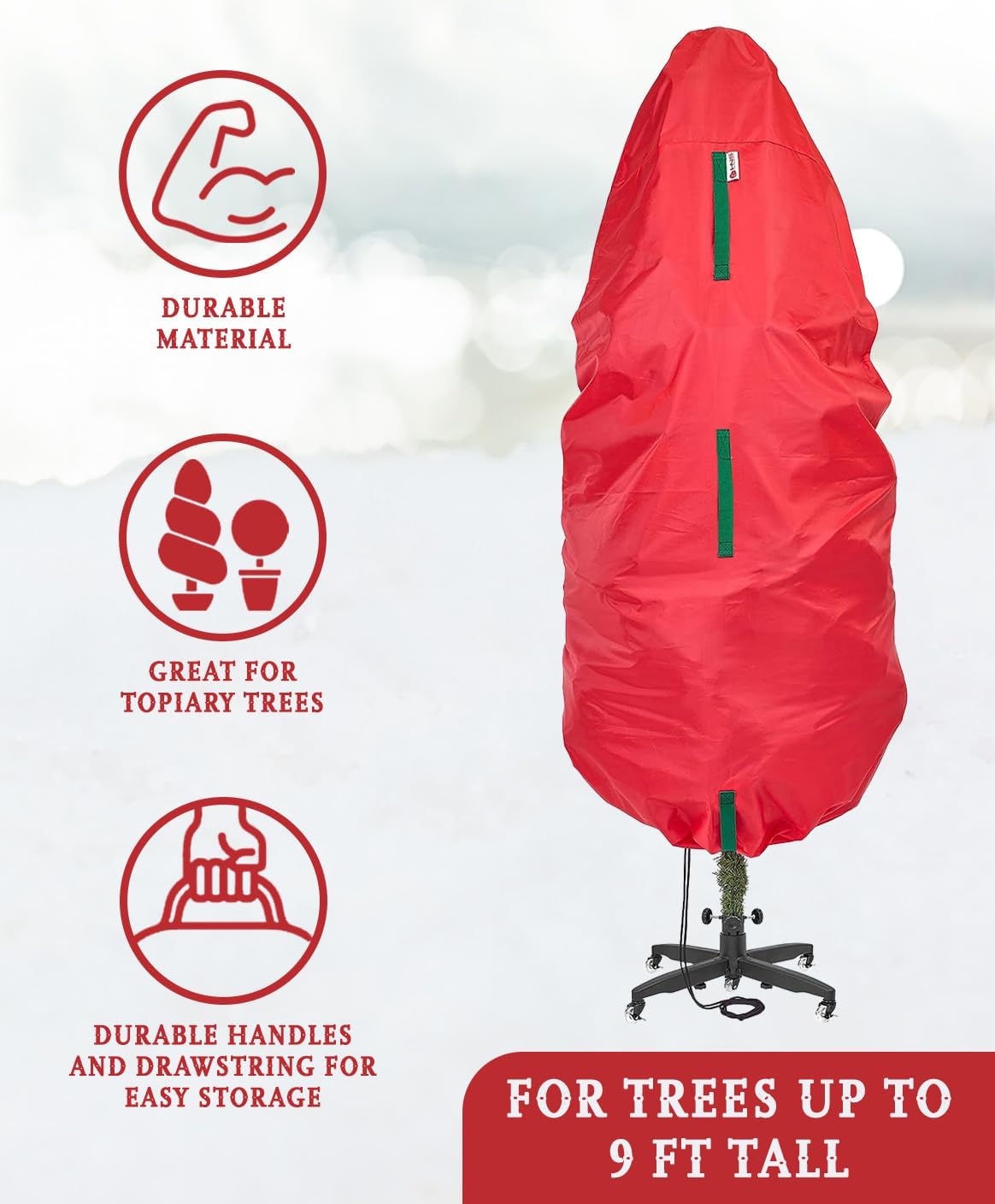 Upright Christmas Tree Storage - Christmas Tree Artificial reseña y precio