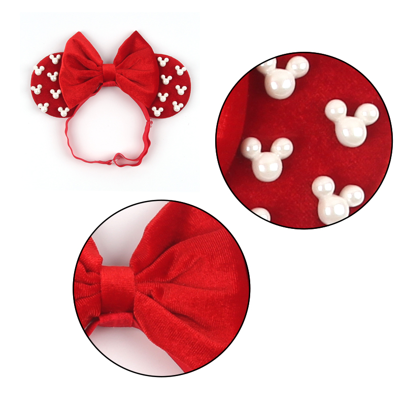 Cute Adjustable Mouse Ears Hea - Ribbon Bow Gift reseña y precio