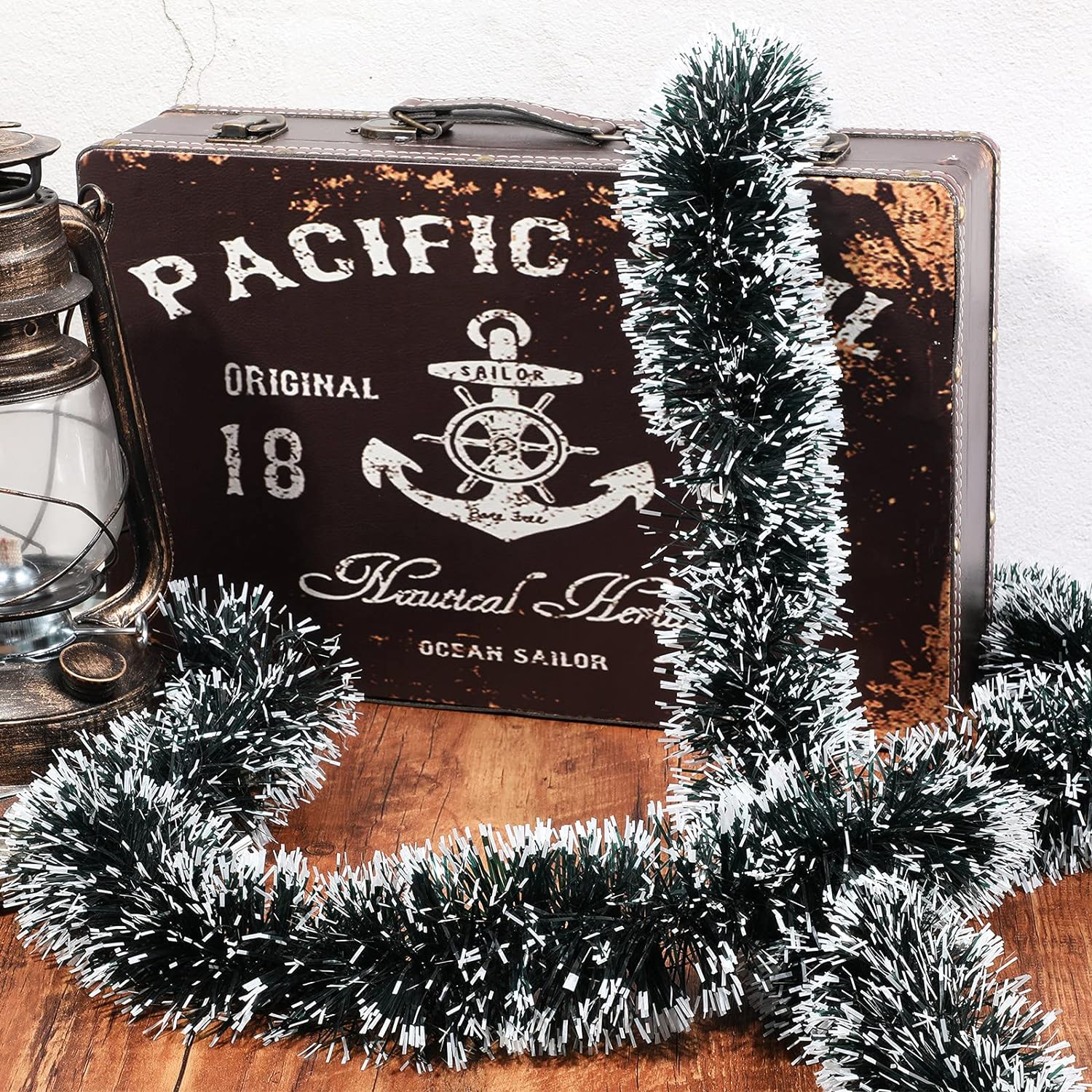 2M Christmas Metallic Streamer - Tinsel Garland Decoration reseña y precio