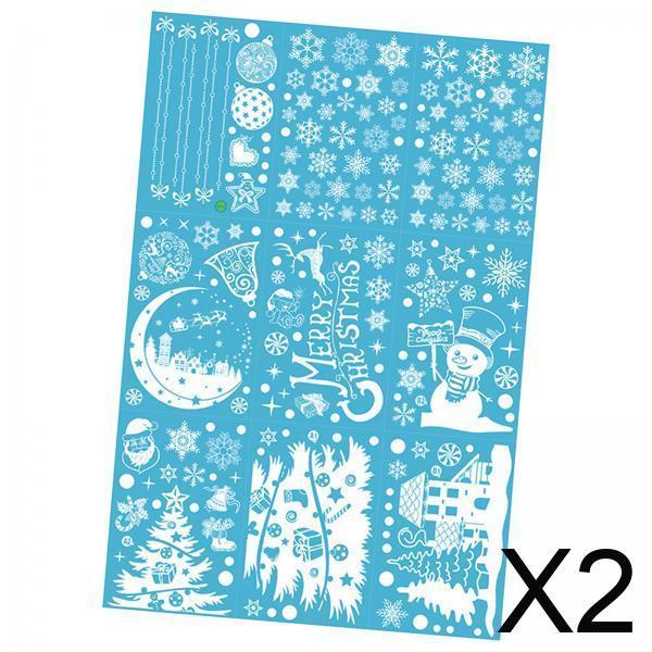 Christmas Decoration Window St - Snowflake Window Decal reseña y precio