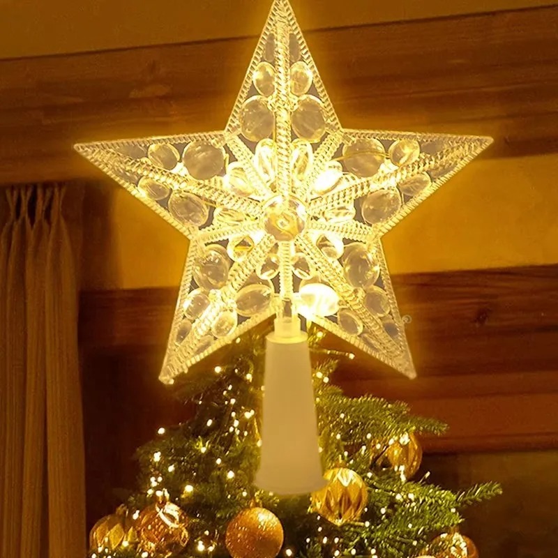 Glowing Christmas 15cm Tree To - Star Tree Topper reseña y precio