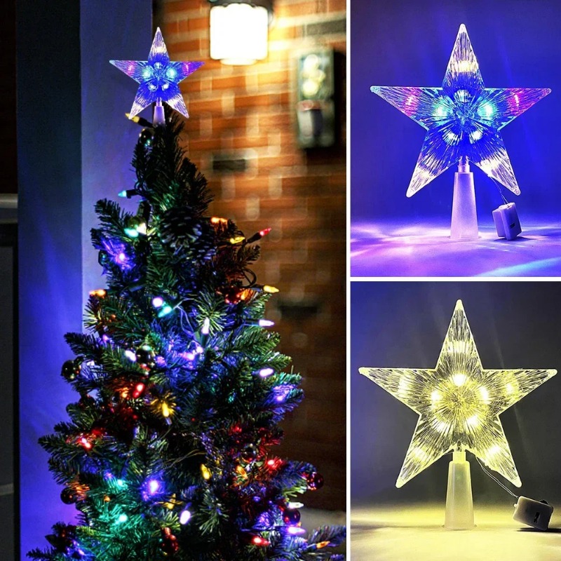Glowing Christmas 15cm Tree To - Star Tree Topper reseña y precio