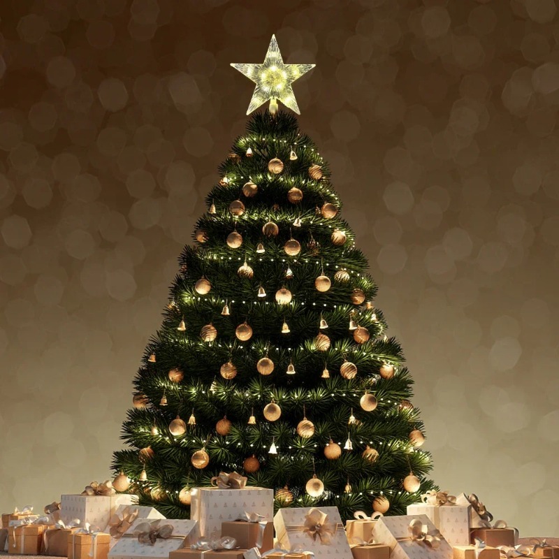 Glowing Christmas 15cm Tree To - Star Tree Topper reseña y precio