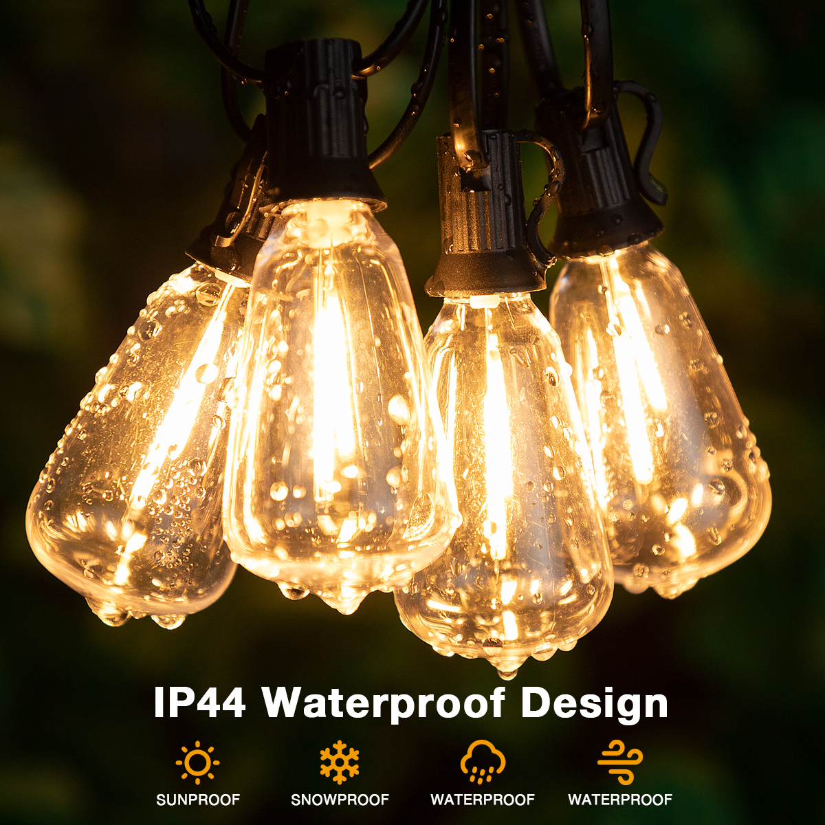 ST38 String Lights Outdoor Gar - Led Fairy String Lights reseña y precio