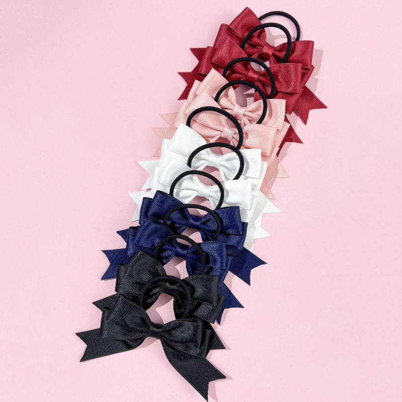 2 Pieces of Bow Hair Ties, Swe - Ribbon Bow Gift reseña y precio