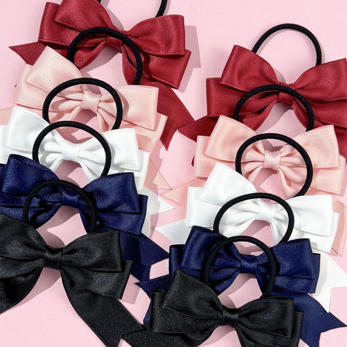 2 Pieces of Bow Hair Ties, Swe - Ribbon Bow Gift reseña y precio