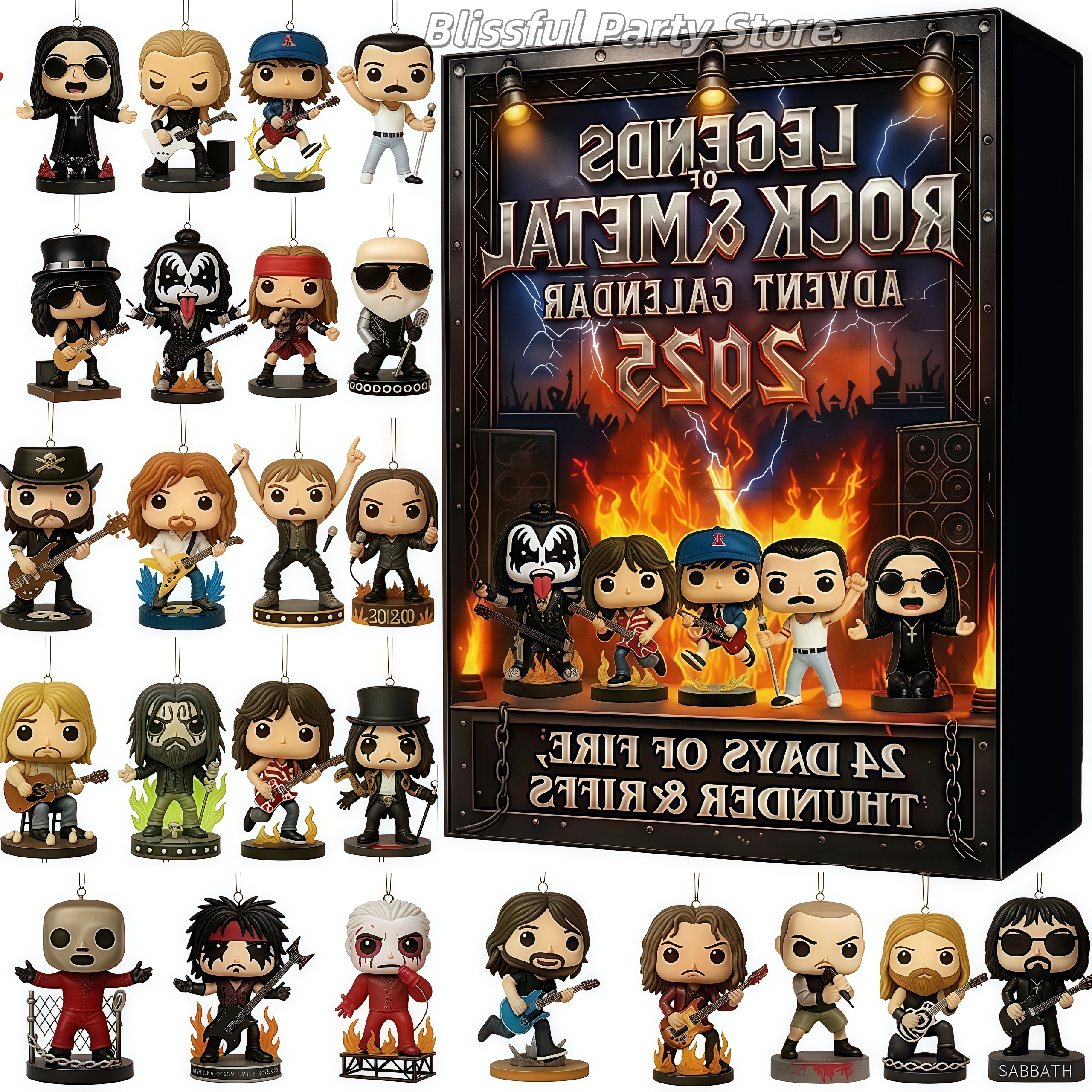 Rock and Metal Advent Calendar - Advent Calendar Gift reseña y precio