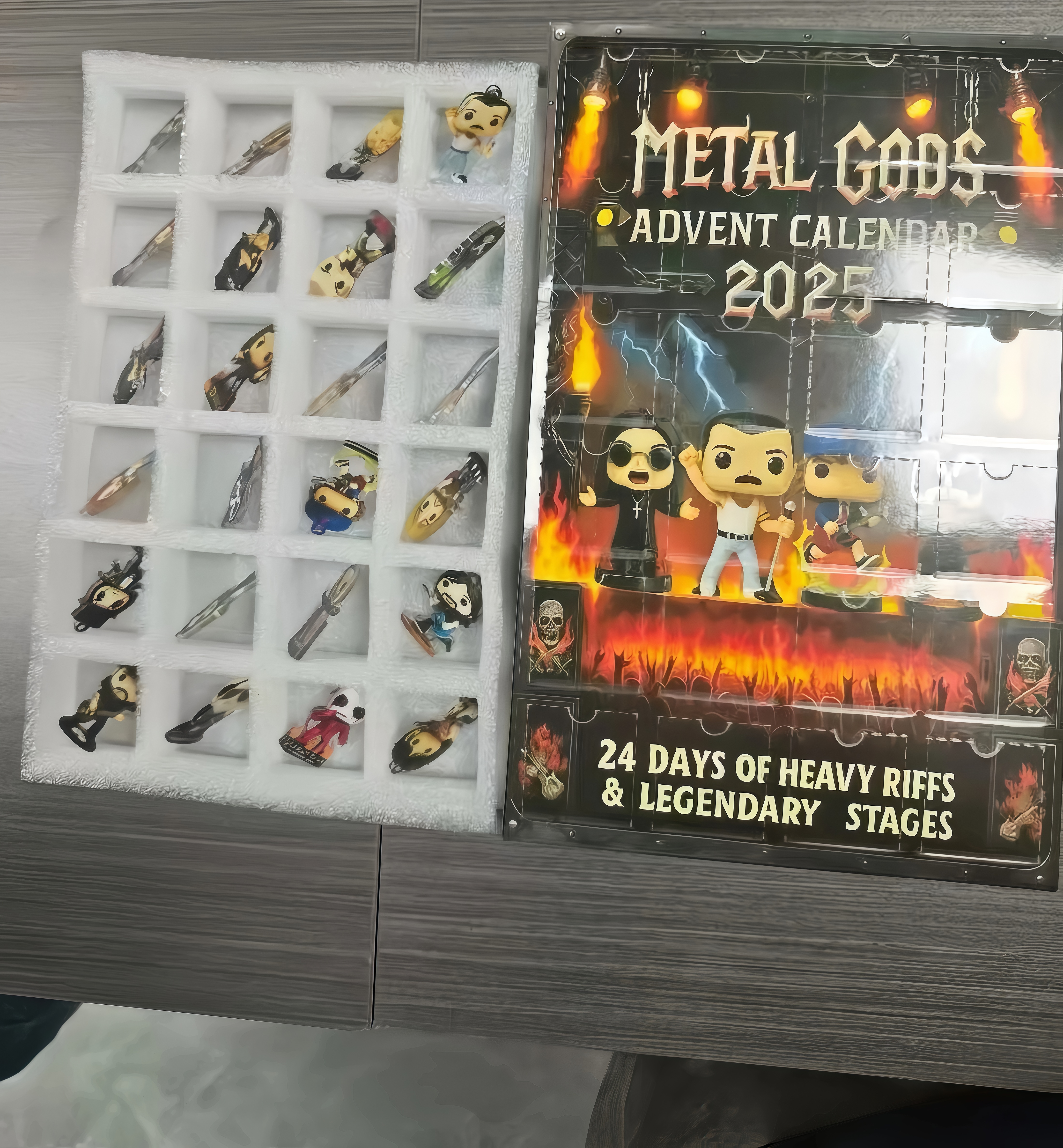 Rock and Metal Advent Calendar - Advent Calendar Gift reseña y precio