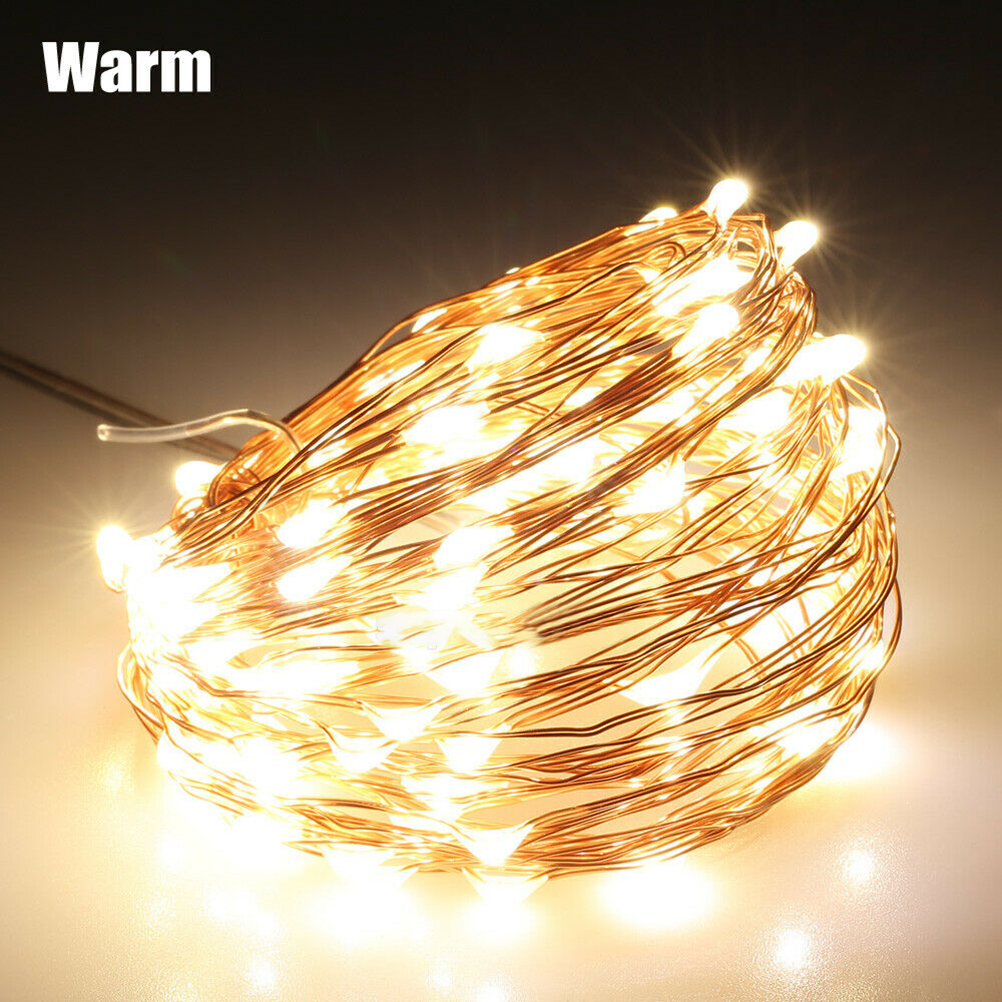 Copper Wire Lamp 10M LED Fairy - Led Fairy String Lights reseña y precio