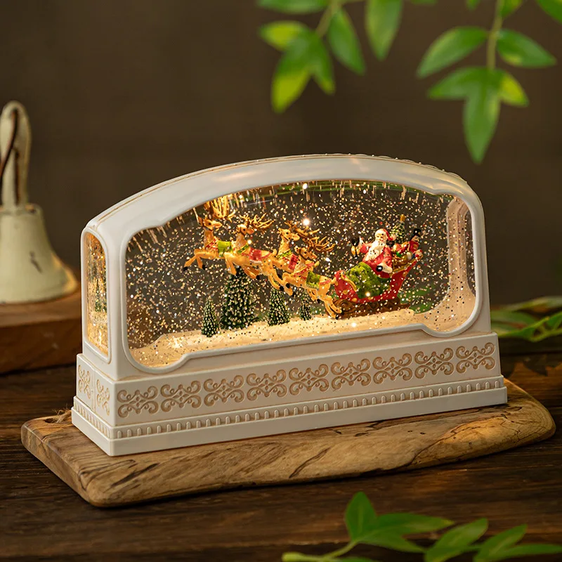 Rectangular Resin Snow Globe M - Snow Globe Musical reseña y precio