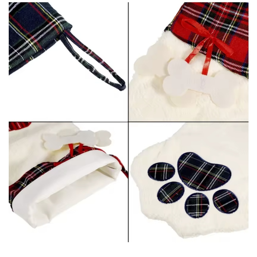 Christmas Socks New Year Decor - Christmas Stocking Hanging reseña y precio