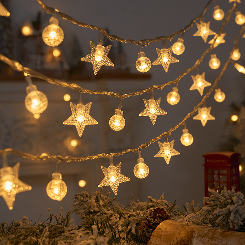 1.5M/3M Snowflake star LED Str - Led Fairy String Lights reseña y precio