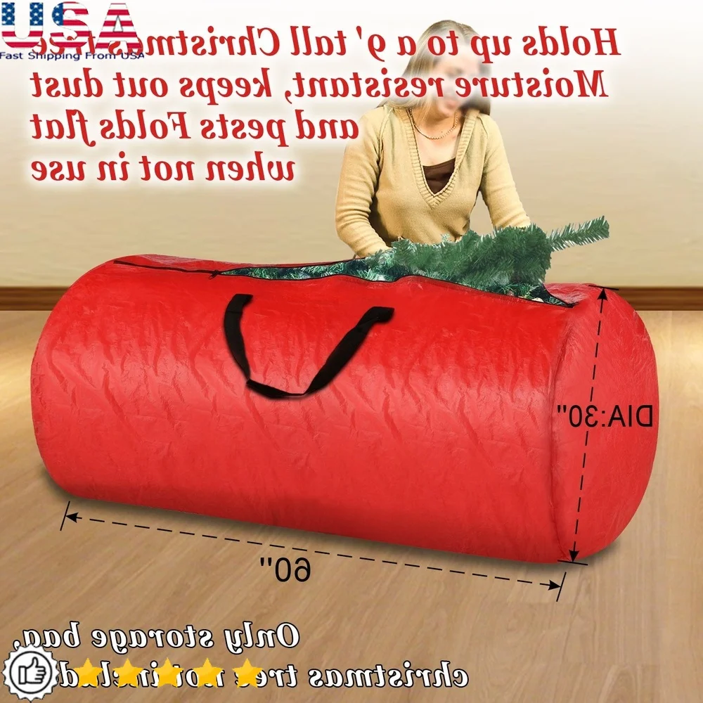 Large Christmas Tree Storage B - Christmas Tree Artificial reseña y precio