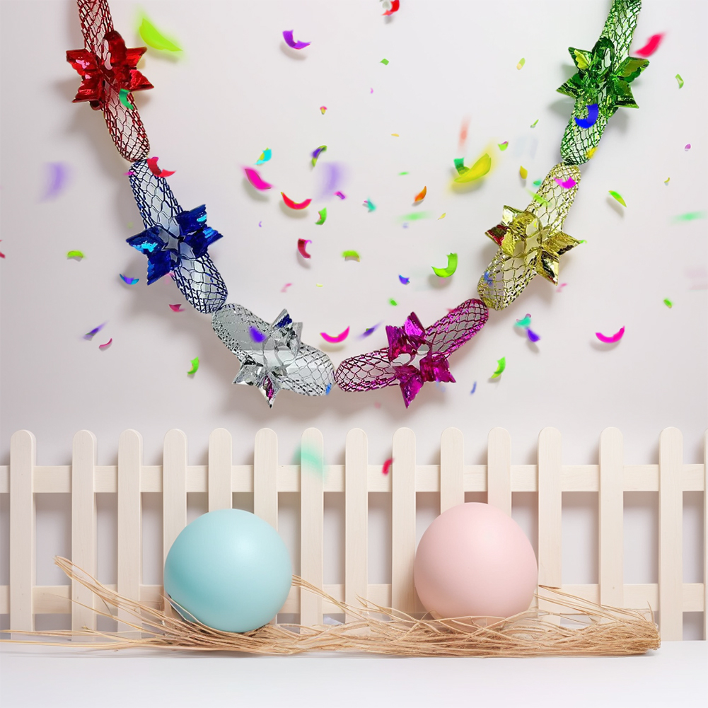 Christmas Foil Garland Ceiling - Tinsel Garland Decoration reseña y precio