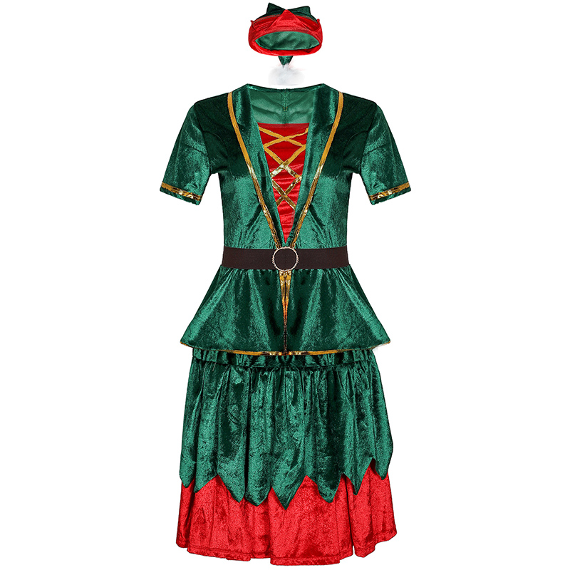 Carnival Couple Xmas Mascot Co - Elf Costume Christmas reseña y precio