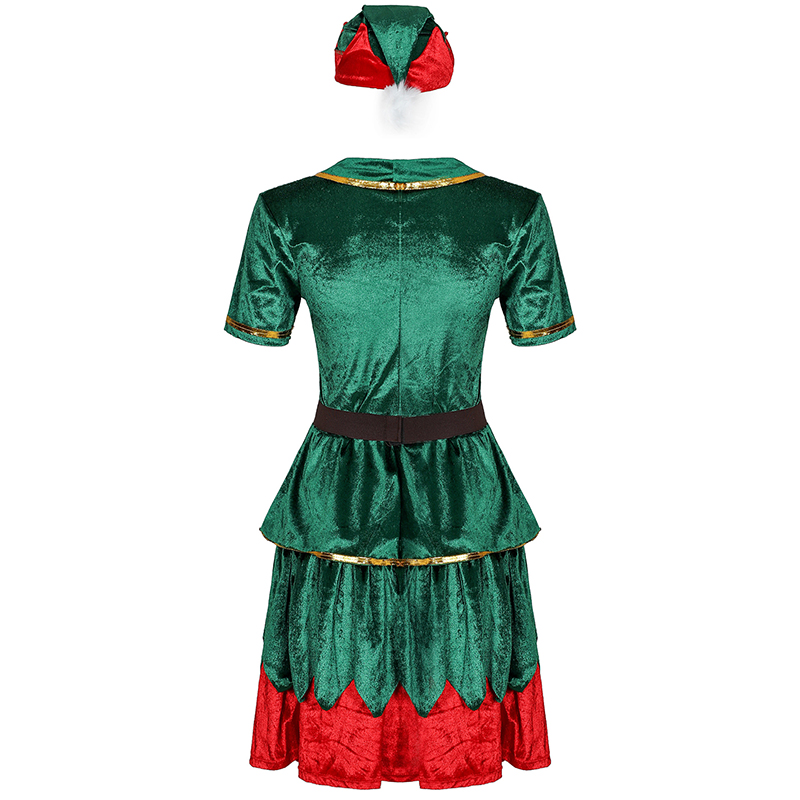 Carnival Couple Xmas Mascot Co - Elf Costume Christmas reseña y precio