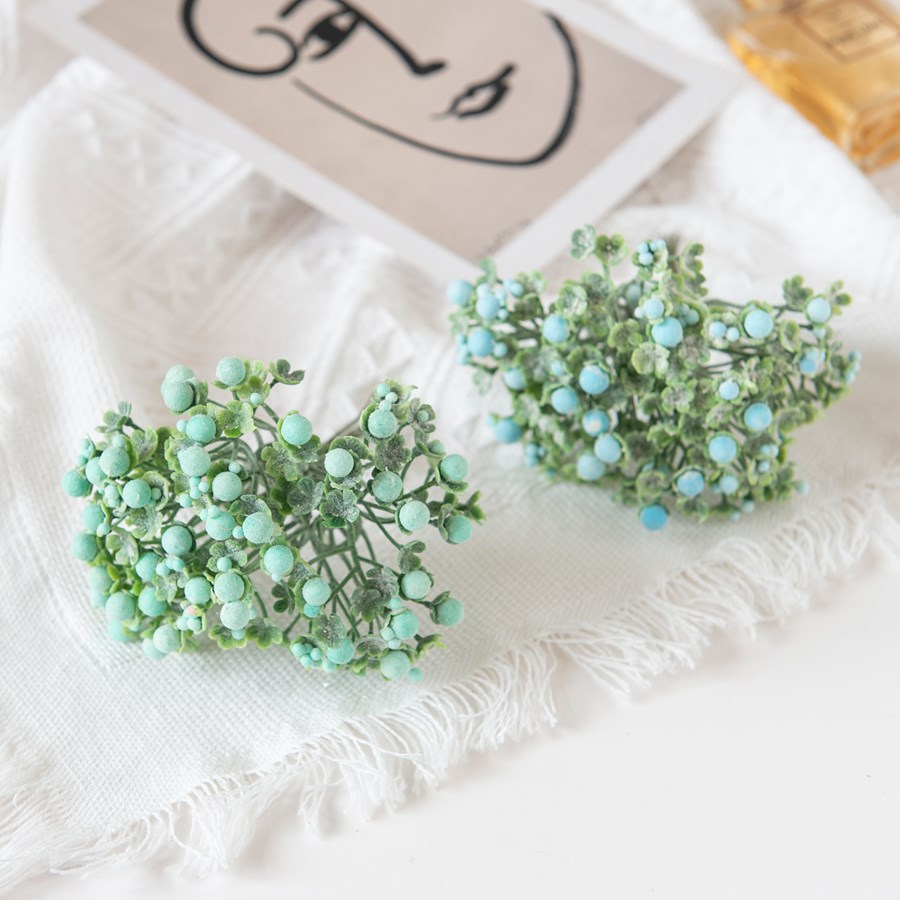 Artificial Plum Flowers Baby's - Christmas Wreath Fake reseña y precio