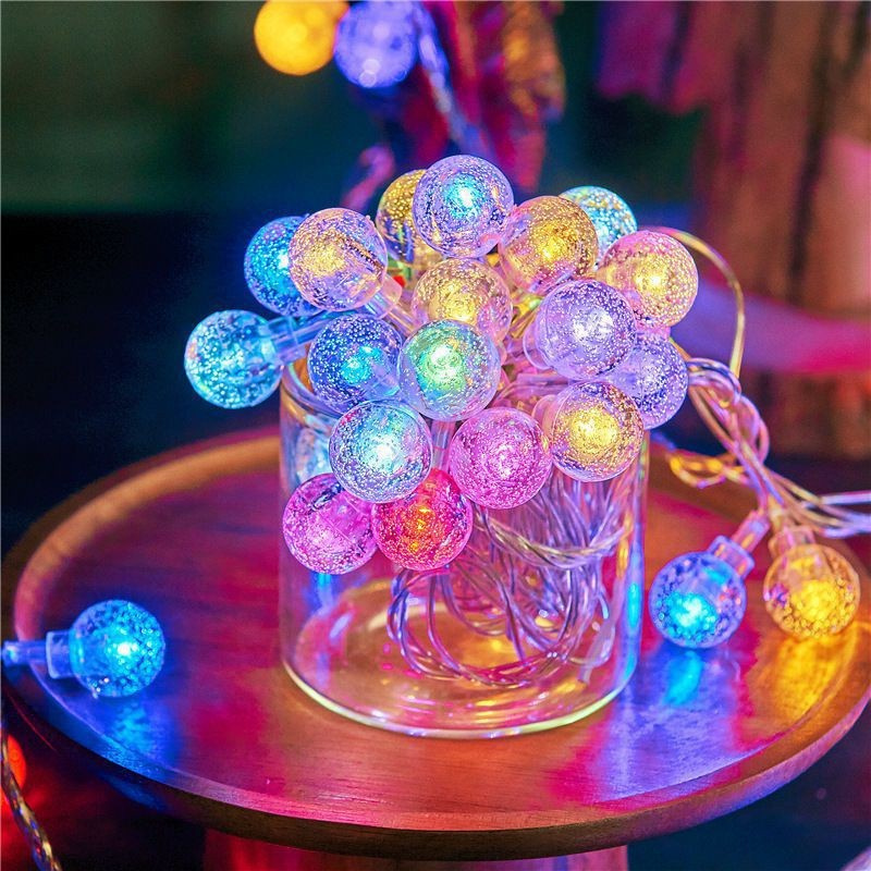 Battery-Powered Bubble Ball LE - Led Fairy String Lights reseña y precio
