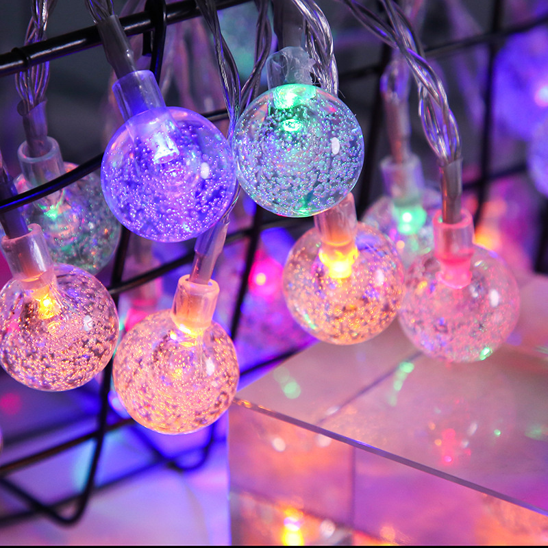 Battery-Powered Bubble Ball LE - Led Fairy String Lights reseña y precio