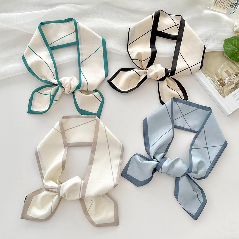 Versatile silk scarf, thin, lo - Ribbon Bow Gift reseña y precio
