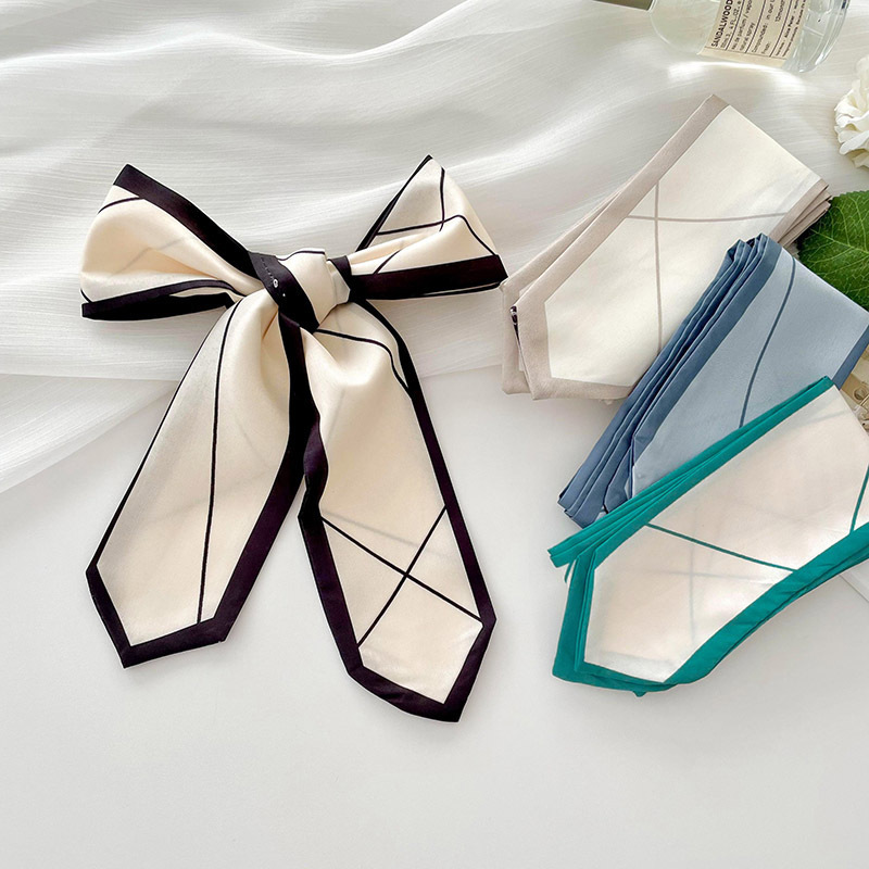 Versatile silk scarf, thin, lo - Ribbon Bow Gift reseña y precio