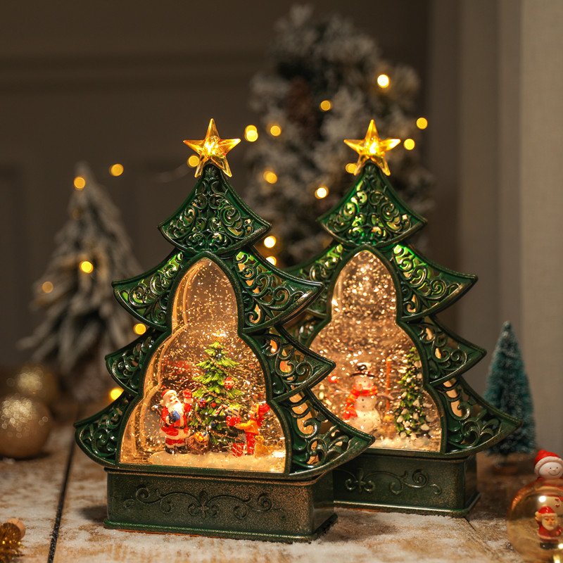 Christmas Tree Snow Globe Musi - Snow Globe Musical reseña y precio