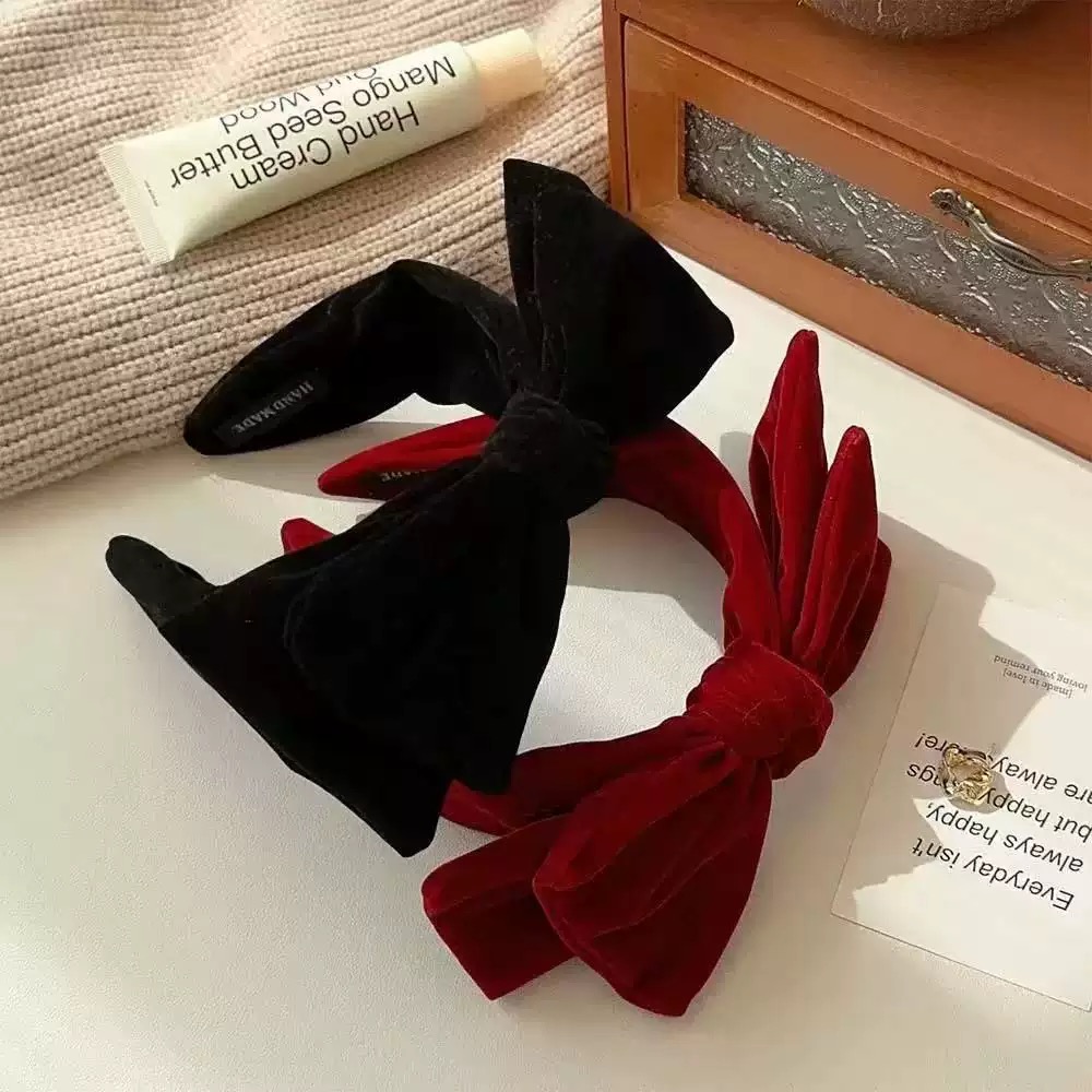 AWAYTR 1pc Large Velvet Bow Ha - Ribbon Bow Gift reseña y precio