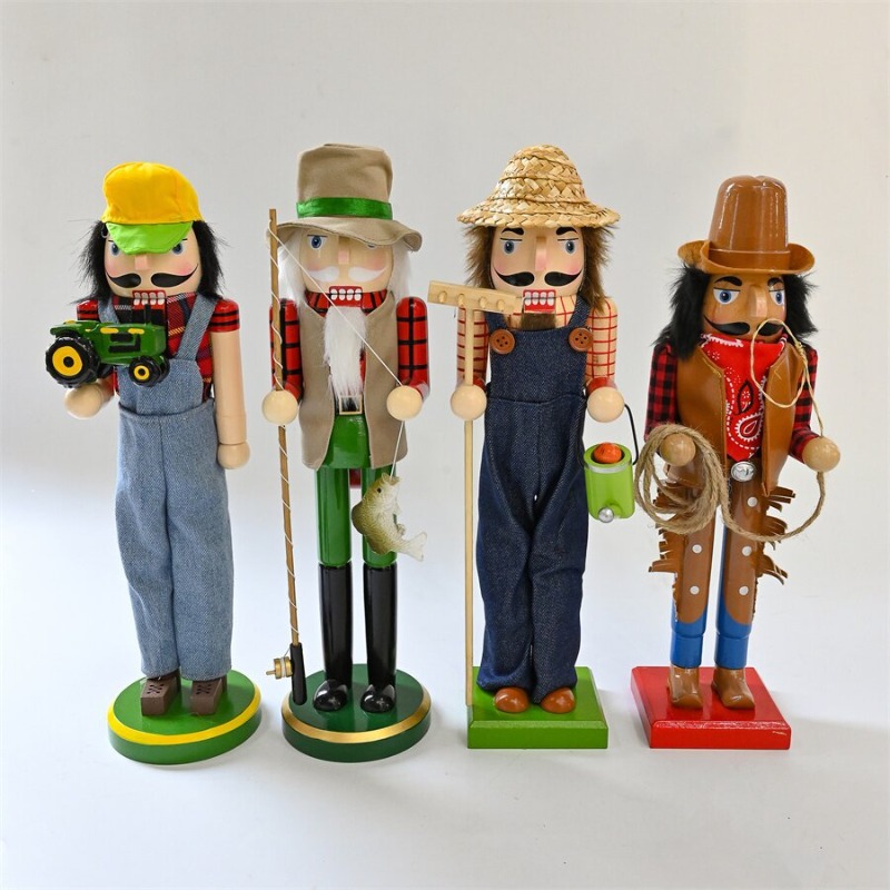 Wooden Nutcracker Soldiers Dri - Nutcracker Figurine reseña y precio