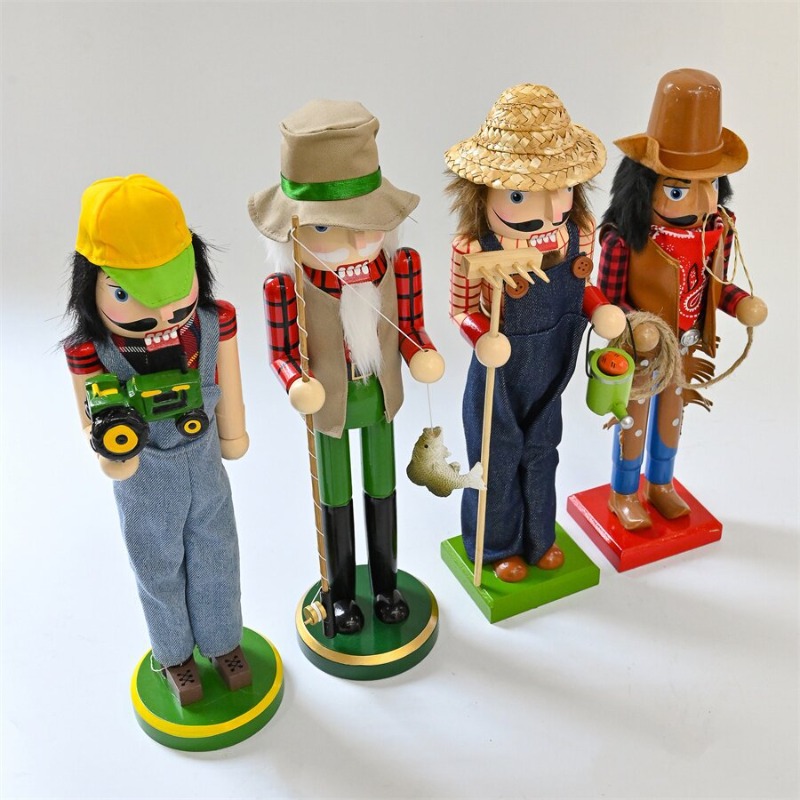 Wooden Nutcracker Soldiers Dri - Nutcracker Figurine reseña y precio