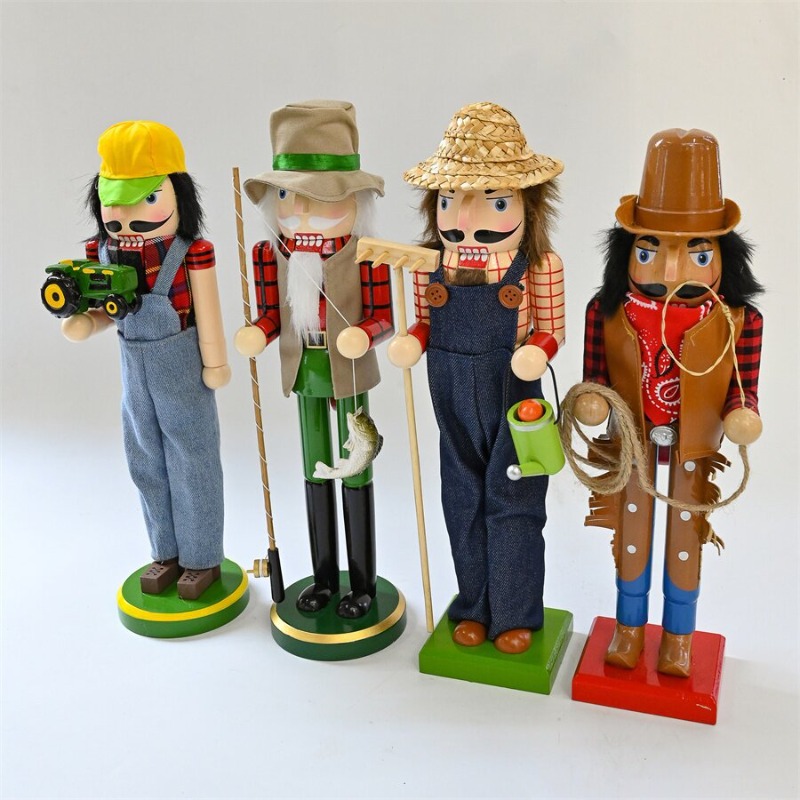 Wooden Nutcracker Soldiers Dri - Nutcracker Figurine reseña y precio