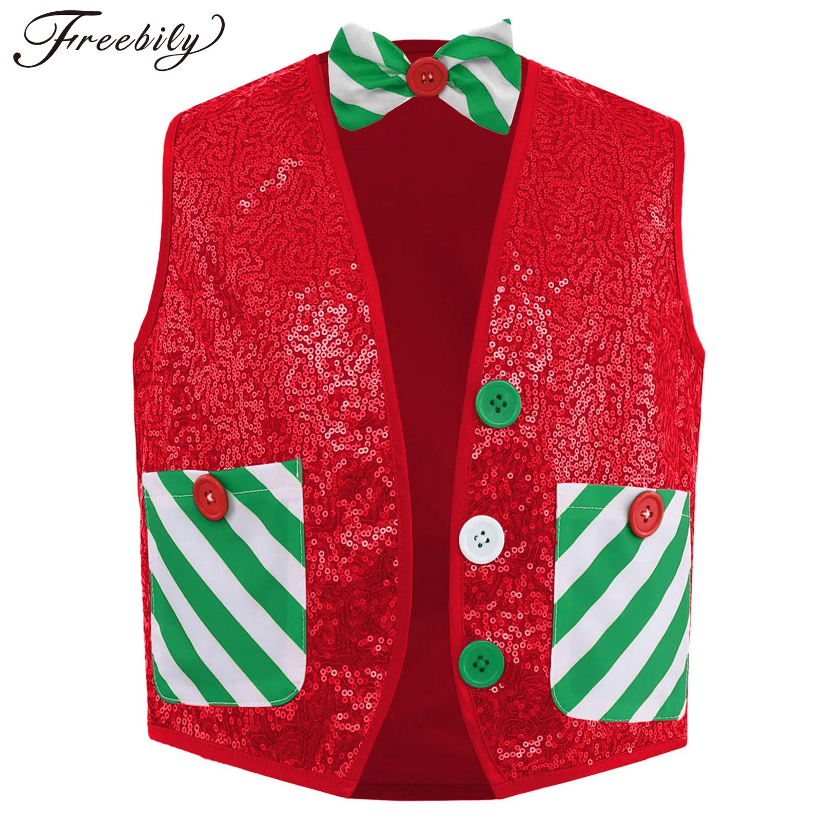 Boys Girls Christmas Santa Elf - Elf Costume Christmas reseña y precio