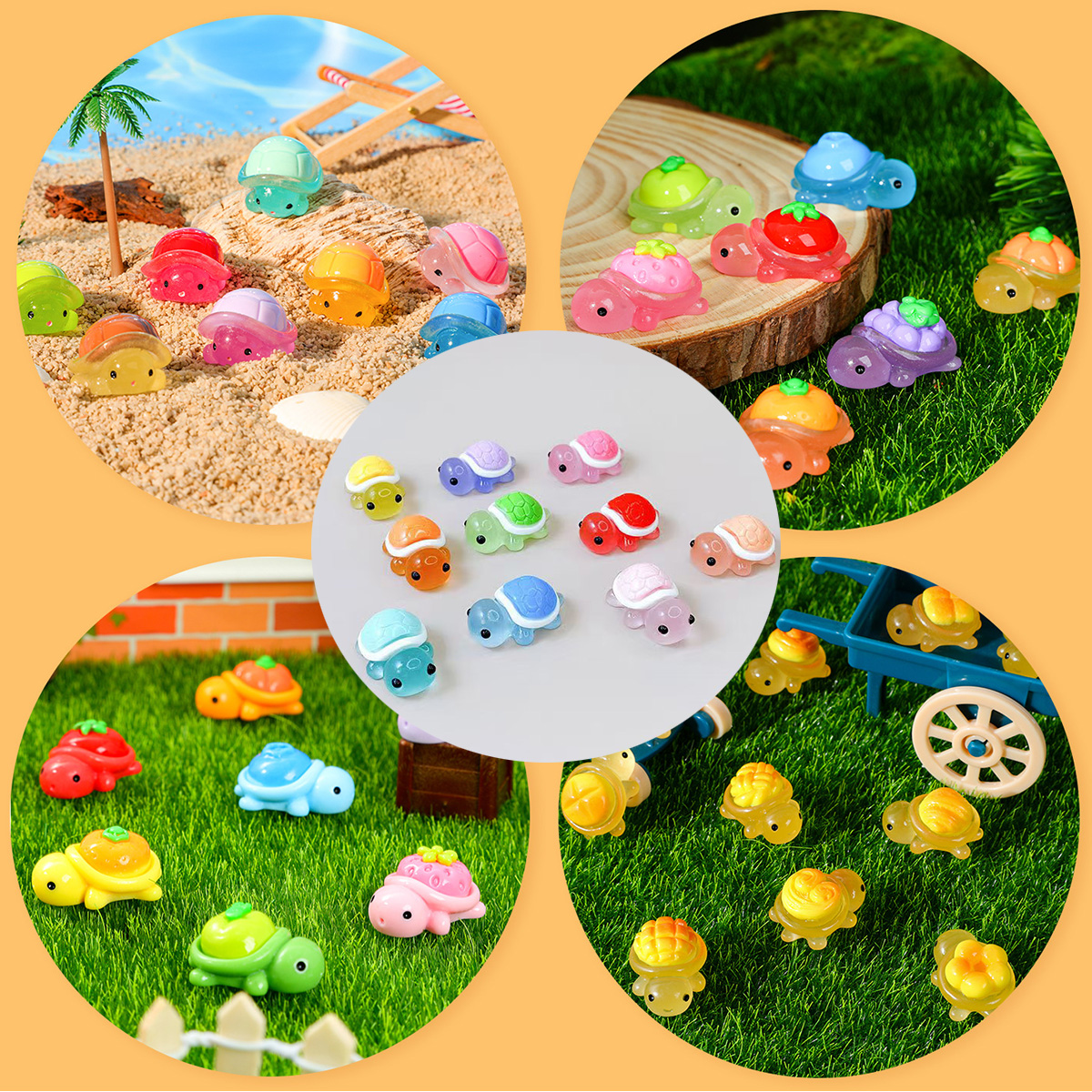 Mini Ocean Resin Turtle Animal - Nutcracker Figurine reseña y precio