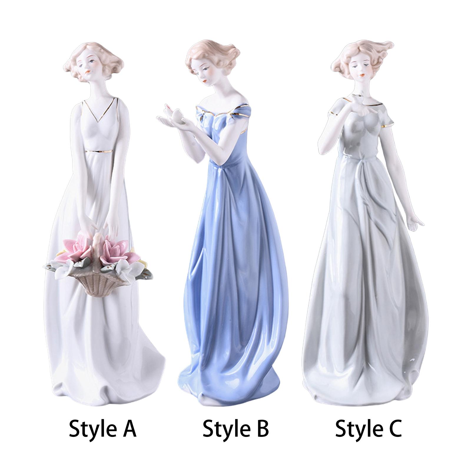 Porcelain Lady Statue Centerpi - Nutcracker Figurine reseña y precio