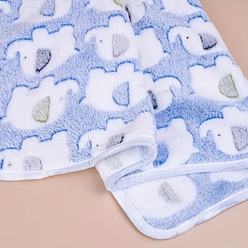 Soft and Cozy Cartoon Elephant - Christmas Throw Blanket reseña y precio