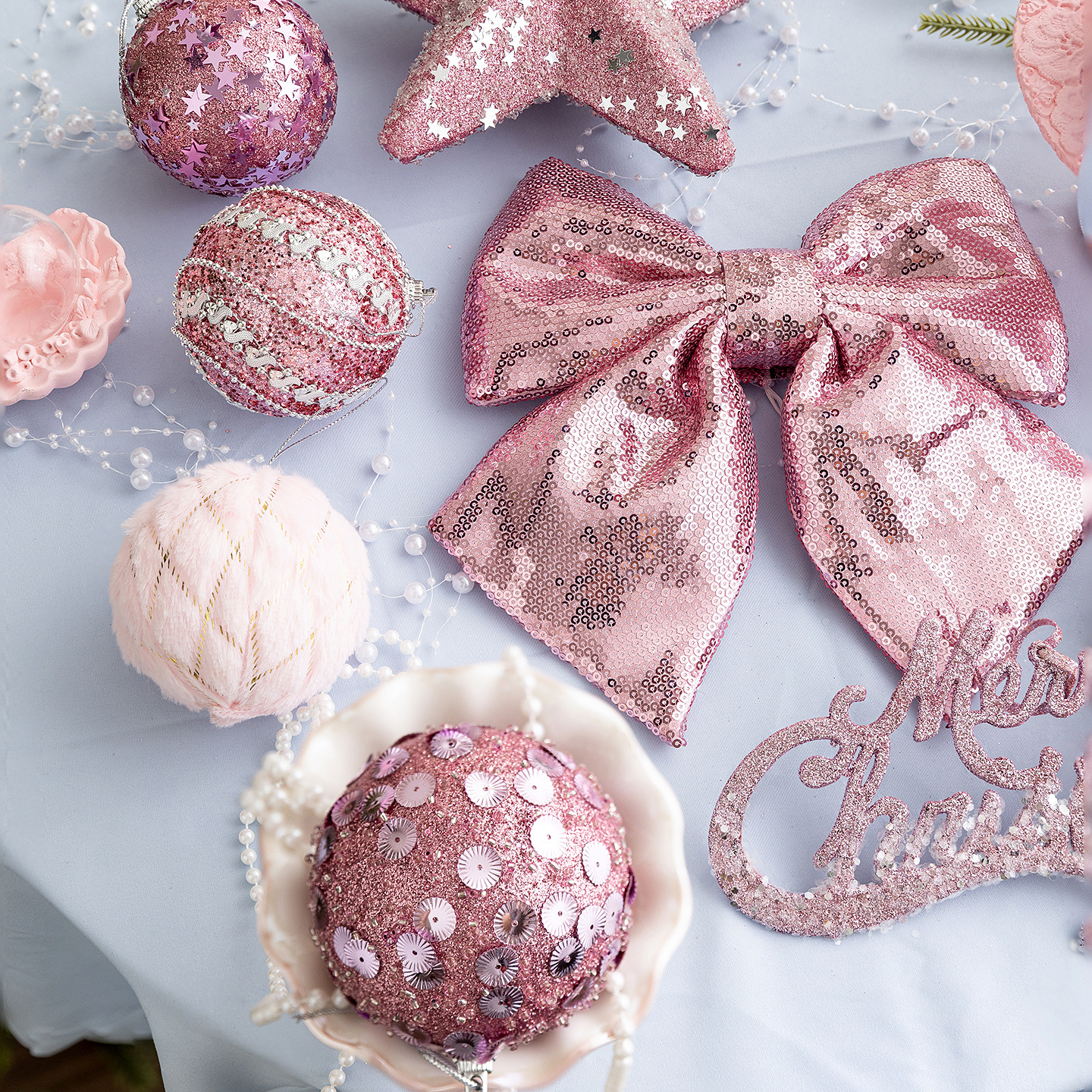 Christmas Ball Decoration 8CM  - Ornament Ball Set reseña y precio